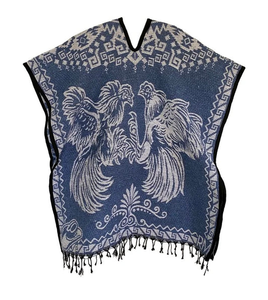 Gabán artesanal gallos